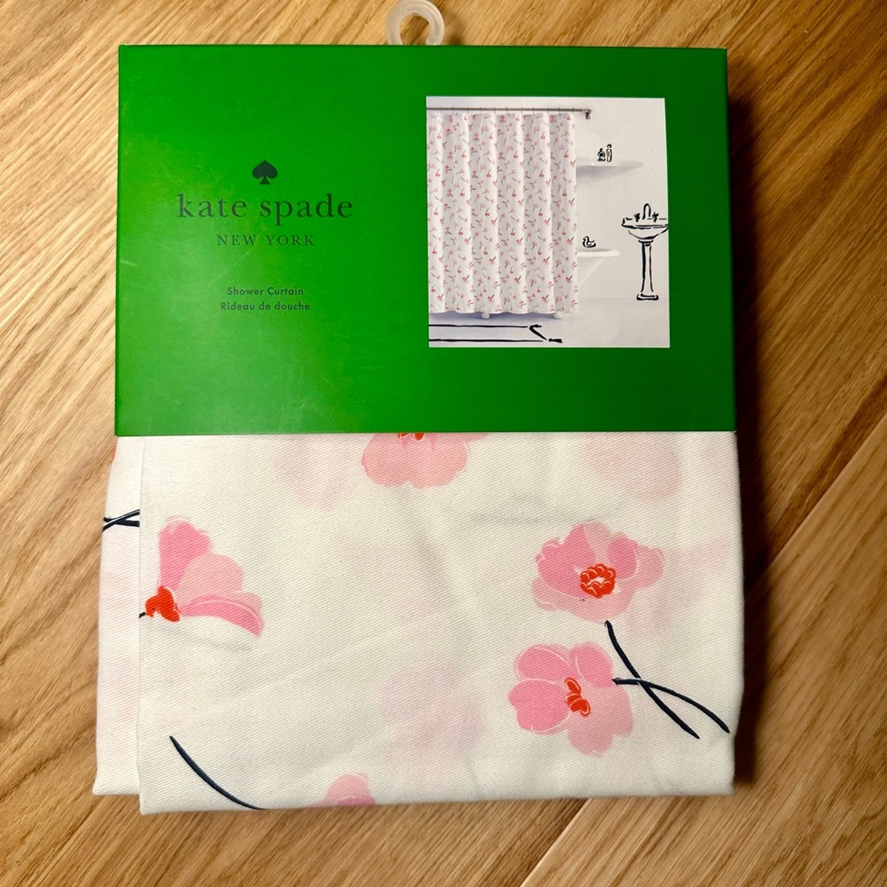 ♠️ Kate Spade Shower Curtains - floral